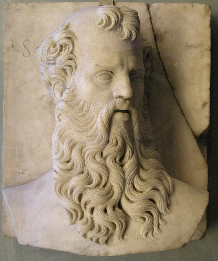 Uomo barbuto - Louvre, Parigi